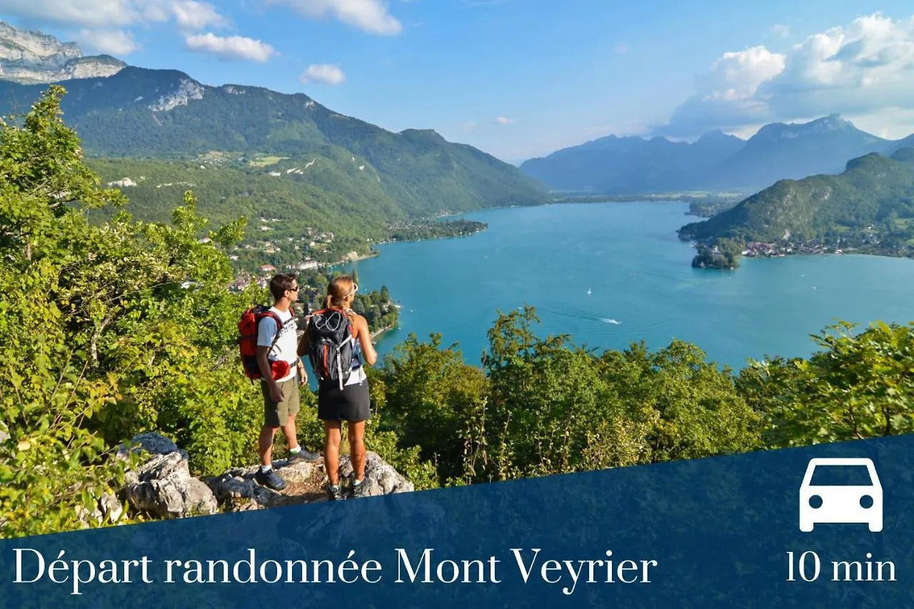 Homey Earl - Hypercentre - Proche Gare - Sauna Privatif - Balcon Prive - Wifi Gratuit Annecy France