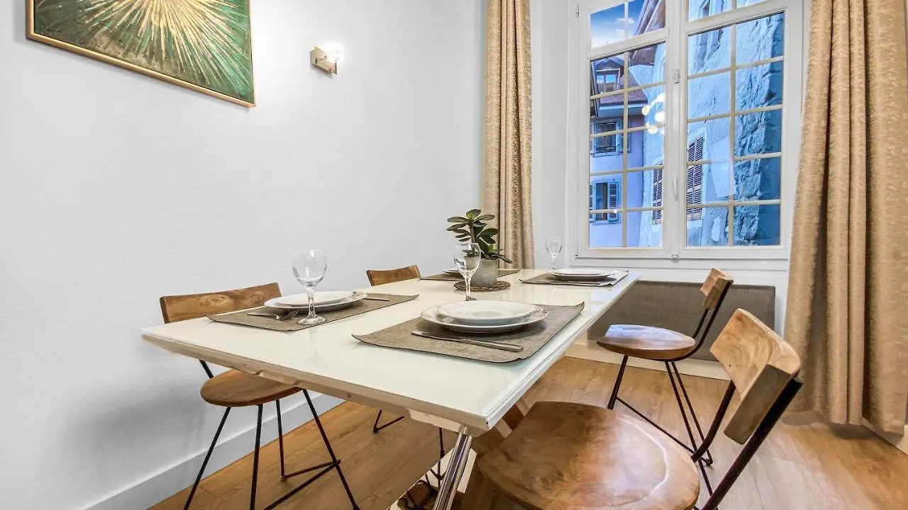 Homey Earl - Hypercentre - Proche Gare - Sauna Privatif - Balcon Prive - Wifi Gratuit Annecy 0*,